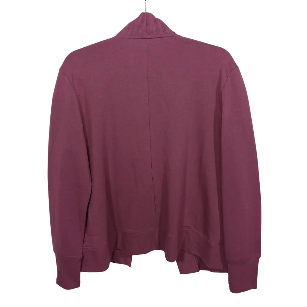 Apana Sweater Womens Medium Cardigan Open Front Knit Casual Yoga